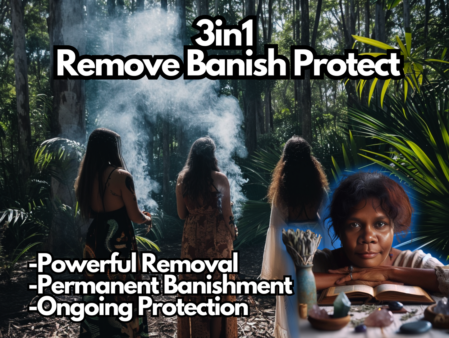 Remove, Banish and Protection 3 in 1