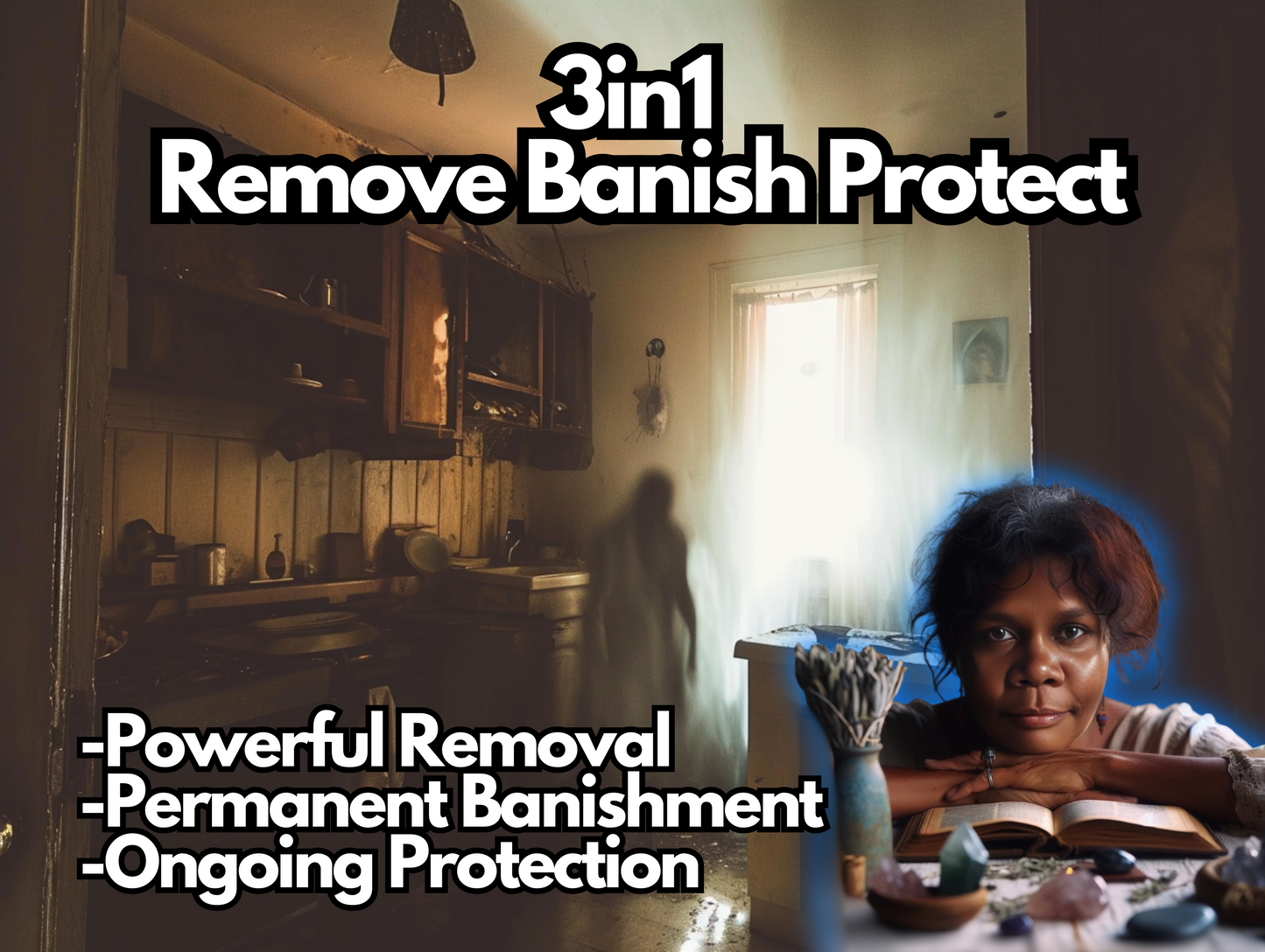 Remove, Banish and Protection 3 in 1