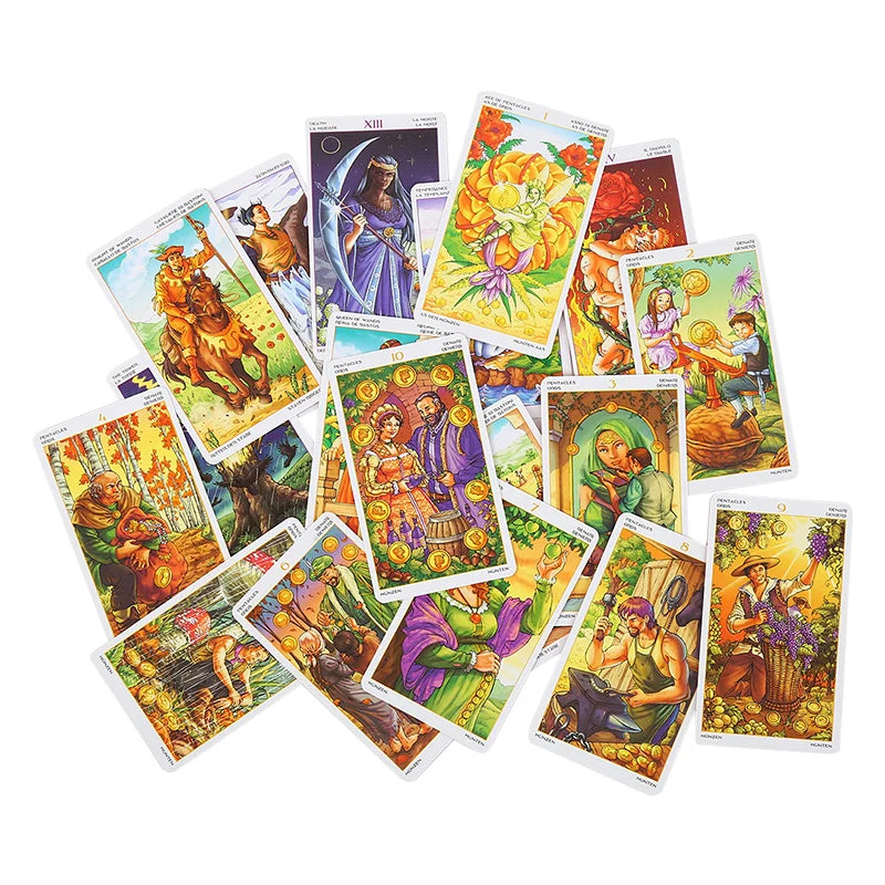 Rider Traditional Tarot Deck and Other Variants Decks