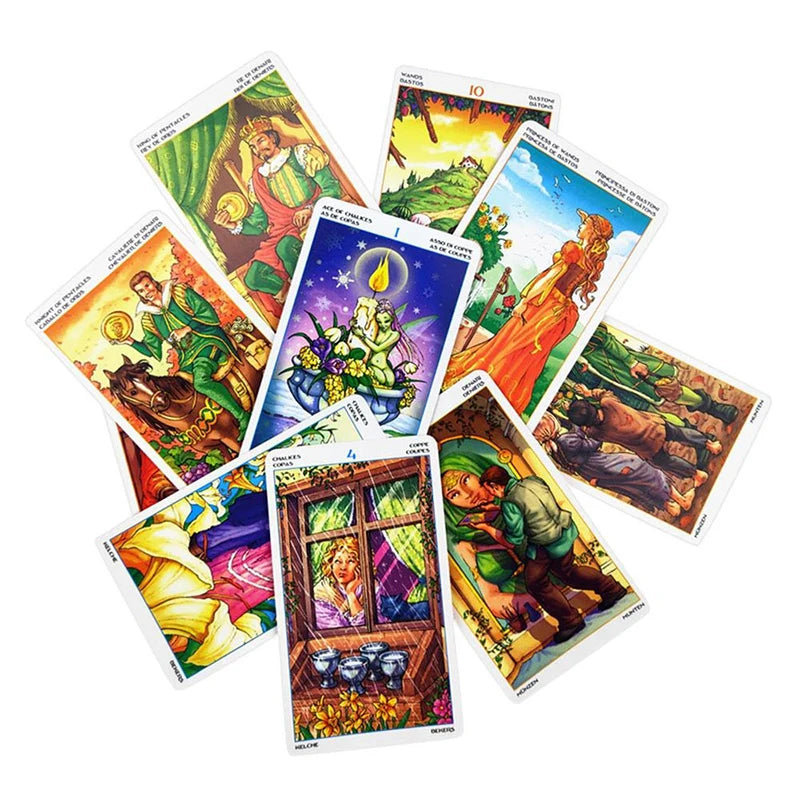 Rider Traditional Tarot Deck and Other Variants Decks