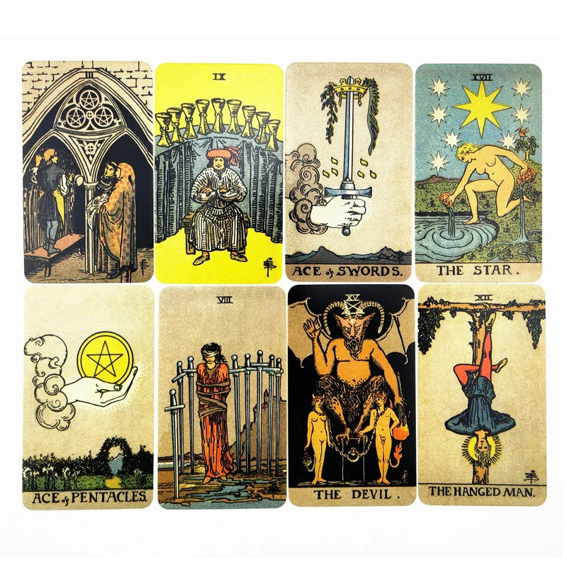 Rider Traditional Tarot Deck and Other Variants Decks